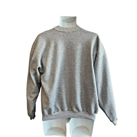 Mens XL Sweatshirt Gray American Golf Classic Embroidered Red White Blue Vtg - Picture 3 of 4